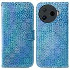 For Tecno Camon 30 Pro 5G / CL8 Colorful Magnetic Buckle Leather Phone Case(Blue) - 1