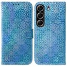For Tecno Camon 40 Colorful Magnetic Buckle Leather Phone Case(Blue) - 1