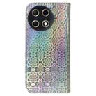 For Tecno Camon 30S / Camon 30S Pro Colorful Magnetic Buckle Leather Phone Case(Silver) - 3