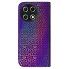 For Tecno Camon 30S / Camon 30S Pro Colorful Magnetic Buckle Leather Phone Case(Purple) - 3