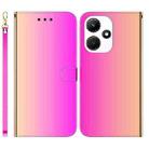 For Infinix Hot 30i Imitated Mirror Surface Leather Phone Case(Gradient Color) - 1