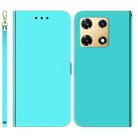 For Infinix Note 30 Pro Imitated Mirror Surface Leather Phone Case(Mint Green) - 1