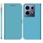 For Infinix Note 30 VIP Imitated Mirror Surface Leather Phone Case(Blue) - 1