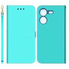 For Tecno Pova 5 Imitated Mirror Surface Leather Phone Case(Mint Green) - 1