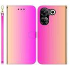 For Tecno Camon 20 Pro 4G / 20 Imitated Mirror Surface Leather Phone Case(Gradient Color) - 1