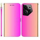 For Tecno Camon 20 Premier 5G Imitated Mirror Surface Leather Phone Case(Gradient Color) - 1