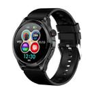 TK22 1.39 inch IP67 Waterproof Silicone Band Smart Watch Supports ECG / Non-invasive Blood Sugar(Black) - 1