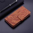 For Infinix Note 40 Pro 4G / 5G Tiger Embossing Pattern Flip Leather Phone Case(Brown) - 2