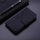 For Infinix Hot 50 4G Tiger Embossing Pattern Flip Leather Phone Case(Black) - 2