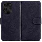 For Infinix Note 50 Pro+ Tiger Embossing Pattern Flip Leather Phone Case(Black) - 1