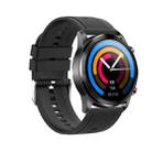 TK61 1.3 inch Silicone Band Smart Watch Supports Heart Rate / Blood Pressure Monitoring(Black) - 1