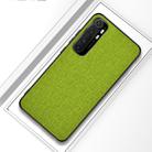 For Xiaomi Note 10 Lite Shockproof Cloth Protective Case(Green) - 1