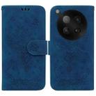For Infinix Zero 40 4G / 5G Butterfly Rose Embossed Leather Phone Case(Blue) - 1