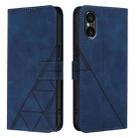 For Sony Xperia 5 VI Crossbody 3D Embossed Flip Leather Phone Case(Blue) - 2