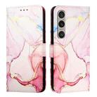 For Sony Xperia 1 VI PT003 Marble Pattern Flip Leather Phone Case(Rose Gold LS005) - 2