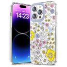 For iPhone 14 Pro Max MagSafe Magnetic TPU Phone Case(Little Flower) - 1