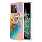 For OnePlus 10T 5G / Ace Pro Electroplating IMD TPU Phone Case with Ring(Dream Butterfly) - 1