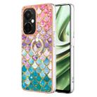 For OnePlus Nord CE 3 5G/CE 3 Lite 5G Electroplating IMD TPU Phone Case with Ring(Colorful Scales) - 1