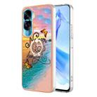 For Honor 90 Lite 5G Electroplating IMD TPU Phone Case with Ring(Dream Butterfly) - 1