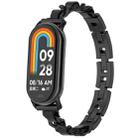 For Xiaomi Mi Band 8 Bracelet Replacement Watch Band(Black) - 1