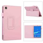 For Lenovo Tab M8 4th Gen Litchi Texture Leather Tablet Case(Pink) - 1