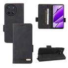 For Realme 11 5G / 11x Magnetic Clasp Leather Phone Case(Black) - 1