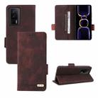 For Xiaomi Poco F5 Pro / Redmi K60 Magnetic Clasp Leather Phone Case(Brown) - 1