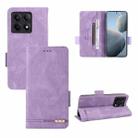 For Xiaomi Redmi K70E 5G Magnetic Clasp Leather Phone Case(Purple) - 1