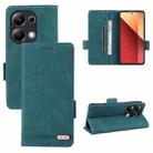 For Xiaomi Redmi Note 13 Pro 4G Magnetic Clasp Leather Phone Case(Green) - 1