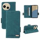 For Sharp Aquos Sense9 Magnetic Clasp Leather Phone Case(Green) - 1