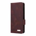 For Sharp Aquos wish5 Magnetic Clasp Leather Phone Case(Brown) - 2