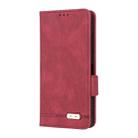 For Sharp Aquos wish5 Magnetic Clasp Leather Phone Case(Red) - 2