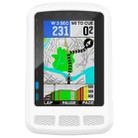 For Wahoo Elemnt Roam WFCC4 Stopwatch Silicone Protective Case(White) - 1