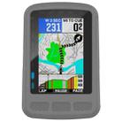 For Wahoo Elemnt Roam WFCC4 Stopwatch Silicone Protective Case(Dark Grey) - 1