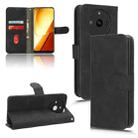 For Realme 11 Skin Feel Magnetic Flip Leather Phone Case(Black) - 1