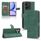 For Realme C53 4G Skin Feel Magnetic Flip Leather Phone Case(Green) - 1