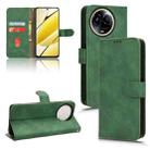 For Realme 11 5G / 11X 5G Skin Feel Magnetic Flip Leather Phone Case(Green) - 1