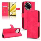 For Realme 11 5G / 11X 5G Skin Feel Magnetic Flip Leather Phone Case(Rose Red) - 1