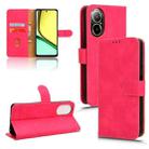 For Realme C67 4G Skin Feel Magnetic Flip Leather Phone Case(Rose Red) - 1