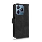 For Realme C63 / C61 Skin Feel Magnetic Flip Leather Phone Case(Black) - 3