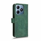 For Realme C63 / C61 Skin Feel Magnetic Flip Leather Phone Case(Green) - 3