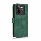 For Realme GT 7 Pro Skin Feel Magnetic Flip Leather Phone Case(Green) - 3