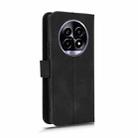 For Realme 13+ 5G Skin Feel Magnetic Flip Leather Phone Case(Black) - 3