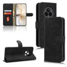 For Realme 14 Pro 5G Skin Feel Magnetic Flip Leather Phone Case(Black) - 1