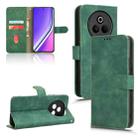 For Realme P3 Pro 5G Skin Feel Magnetic Flip Leather Phone Case(Green) - 1