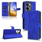 For Realme 14 5G Skin Feel Magnetic Flip Leather Phone Case(Blue) - 1