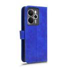 For Realme 14 5G Skin Feel Magnetic Flip Leather Phone Case(Blue) - 3