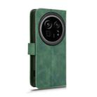 For Sharp Aquos R9 Skin Feel Magnetic Flip Leather Phone Case(Green) - 3