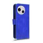For Sharp Aquos R10 Skin Feel Magnetic Flip Leather Phone Case(Blue) - 3