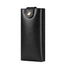 Litchi Texture Waist Belt Wallet Bag For Folding Screen Phone(Black) - 1